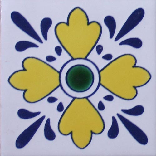 Hand Painted Tile Hacienda 1 Especial 040