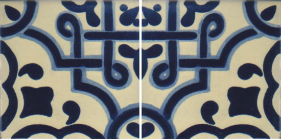 Hacienda Design No 124 (4 1-4 x 41-4)