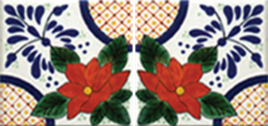 Hacienda Design No 132 (4 1-4 x 41-4)