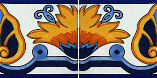 Hacienda Design No 133 (4 1-4 x 41-4)