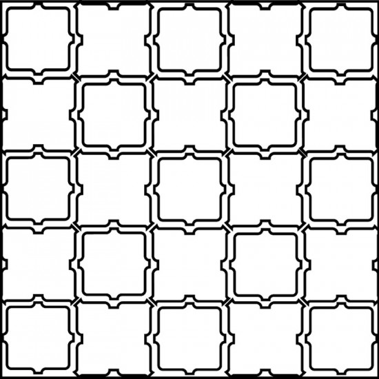 Arto Custom Artillo Arabesque 11b Concrete Tile