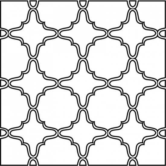 Arto Custom Artillo Arabesque 13 Concrete Tile