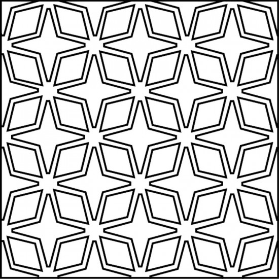 Arto Custom Artillo Arabesque 4 Concrete Tile