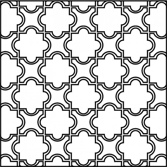 Arto Custom Artillo Arabesque 8a Concrete Tile