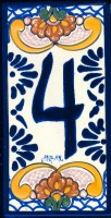 Mexican House Numbers