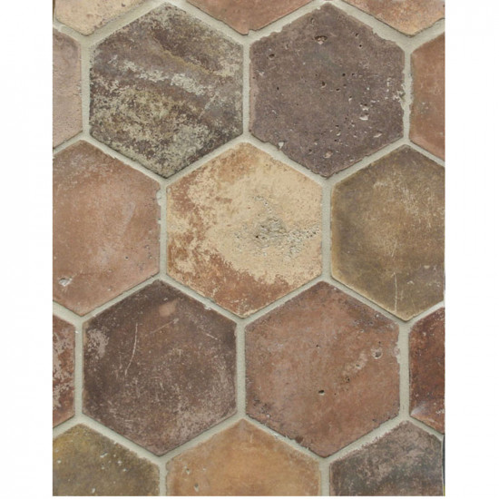 Arto 6x6 Hexagon Artillo Signature Concrete Tile - Normandy Cream