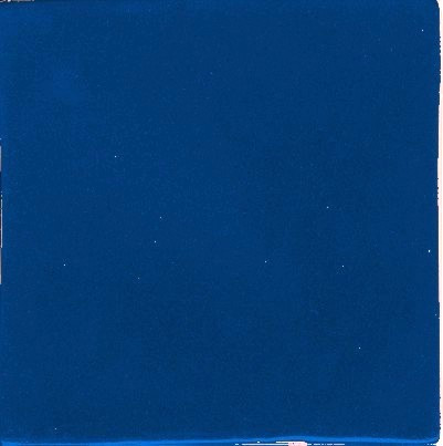 Clay Body Solid Color Blue  (4 x 4)