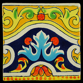 Hand Painted Tiles Casa Cenefa Cordoba