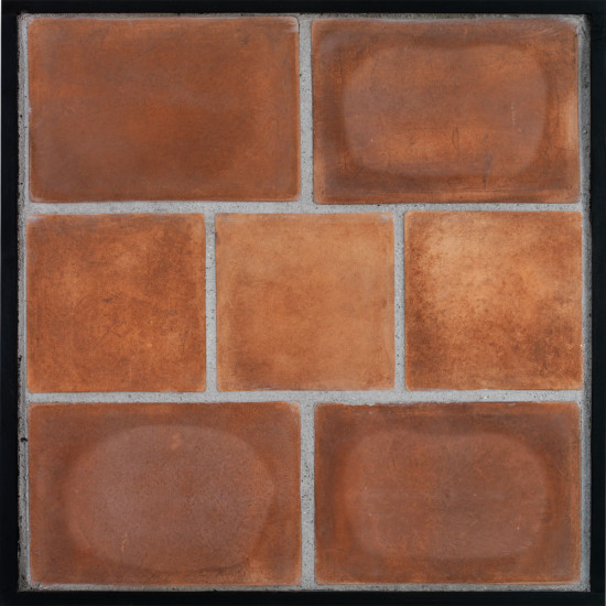 Arto 8x12 8x8 Artillo Classic Concrete Tile - Cotto Dark