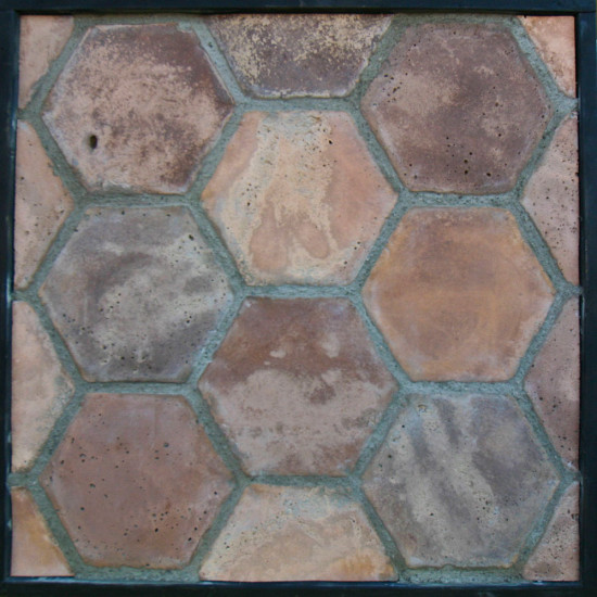 Arto 8x8 Hexagon Artillo Signature Concrete Tile - Normandy Cream