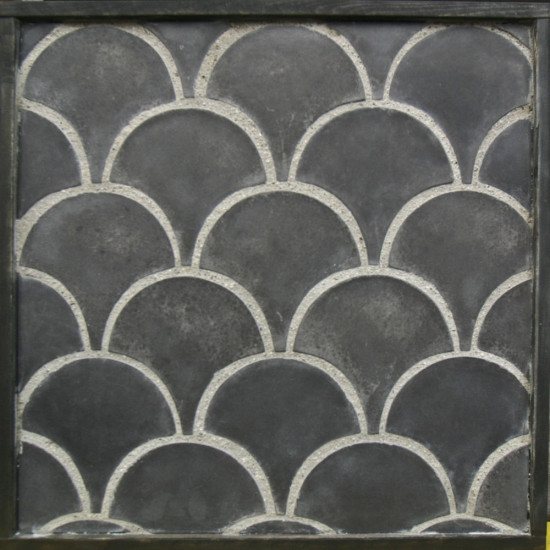 Arto 8in Conche Artillo Premium Concrete Tile - Charcoal