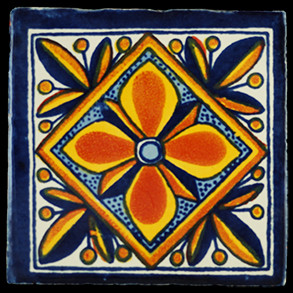 Hand Painted Tile Casa Jessenia 2321