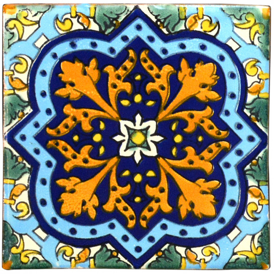 Cervantes Andalucia Talavera Gloss Blanco