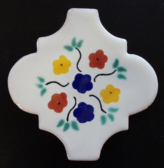 Española Bouquet Decorative Talavera Blanco