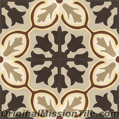 Original Mission Tile Cement Classic Avallon - 8 x 8