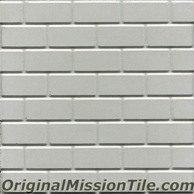 Original Mission Tile Cement Relief Bricks - 8 x 8