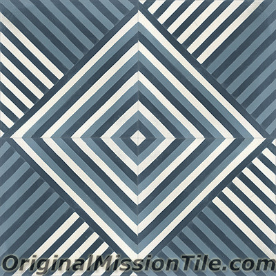 Original Mission Tile Cement Lee Ellis 03 - 8 x 8