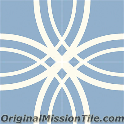 Original Mission Tile Cement Classic Ferrara 04 - 8 x 8