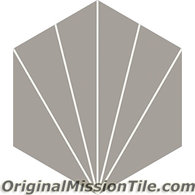 Original Mission Tile Cement Hexagonal Bakery 01 - 8 x 8