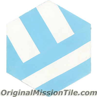 Original Mission Tile Cement Lee Hexagonal Bob 06 - 8 x 8