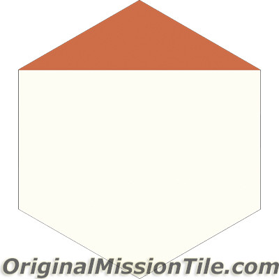 Original Mission Tile Cement Hexagonal Clip - 8 x 8