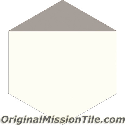 Original Mission Tile Cement Hexagonal Clip 01 - 8 x 8
