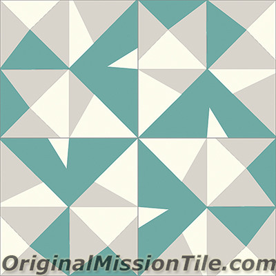 Original Mission Tile Cement Lee Max 02 - 8 x 8
