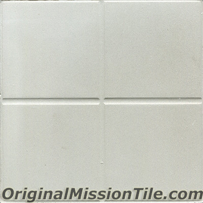 Original Mission Tile Cement Relief Squares II - 8 x 8