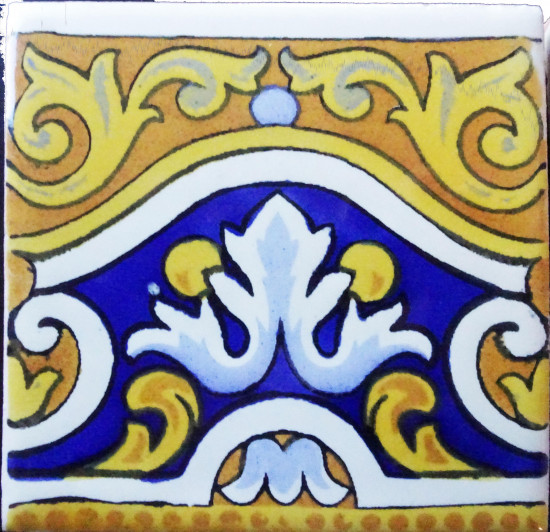 Flamenco Andalucia Talavera Gloss Blanco