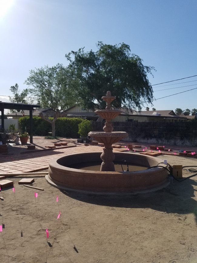 Cantera Mexican Fountain