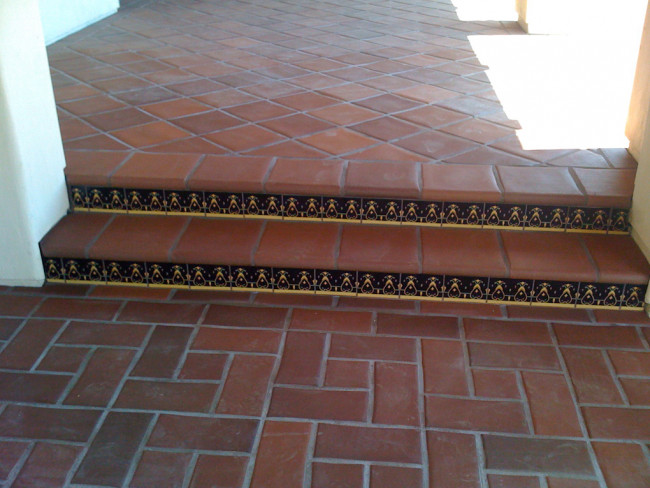 High Fire Paver Quarry Tile - 12x12 Terra Cotta Red Pillow ...