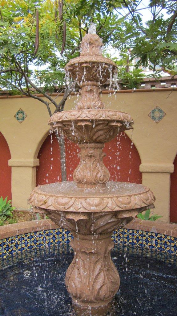 Cantera Fountain for Large Garden - VM48823