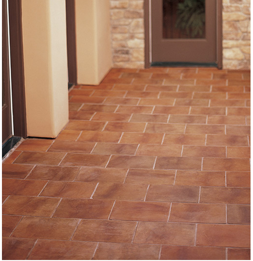 Spanish Cotto High Fire Thin Paver Terra Cotta & Saltillo