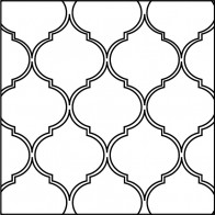 Arto Custom Artillo Arabesque 5a Concrete Tile