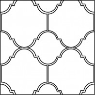 Arto Custom Artillo Arabesque 5b Concrete Tile