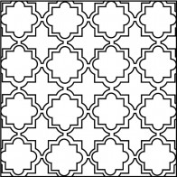 Arto Custom Artillo Arabesque 8c Concrete Tile