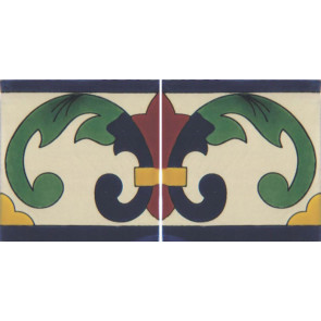 Hacienda Design No 117 (4 1-4 x 41-4)