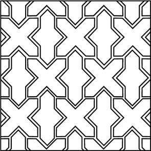 Arto Custom Artillo Arabesque 2b Concrete Tile