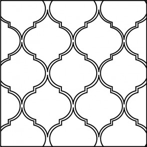 Arto Custom Artillo Arabesque 5a Concrete Tile