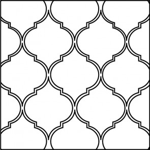 Arto Custom Artillo Arabesque 5a Concrete Tile