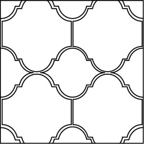 Arto Custom Artillo Arabesque 5b Concrete Tile