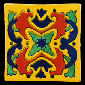 Hand Painted Tiles Casa Style Azalea 3212