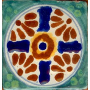 Pool Tile - Porcelain Baroque Designs 2