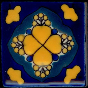 Pool Tile - Porcelain Baroque Designs 8