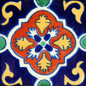 Hand Painted Tiles Casa Dolors Blue 2318