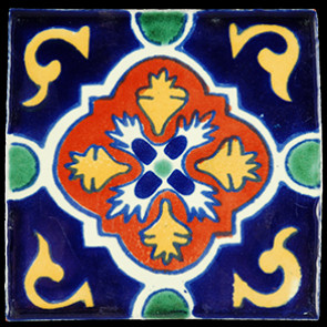 Hand Painted Tiles Casa Dolors Blue 2318