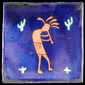 Hand Painted Tiles Casa Kokopelli de Arizona Az