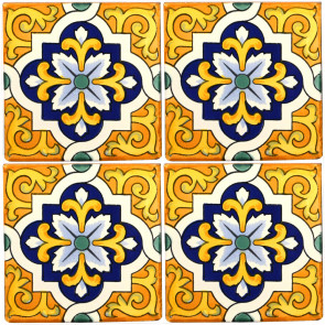 Costa del Sol Andalucia Talavera Gloss Blanco