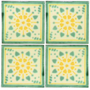 Jardin Decorative Talavera Blanco