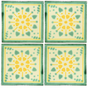 Jardin Decorative Talavera Blanco